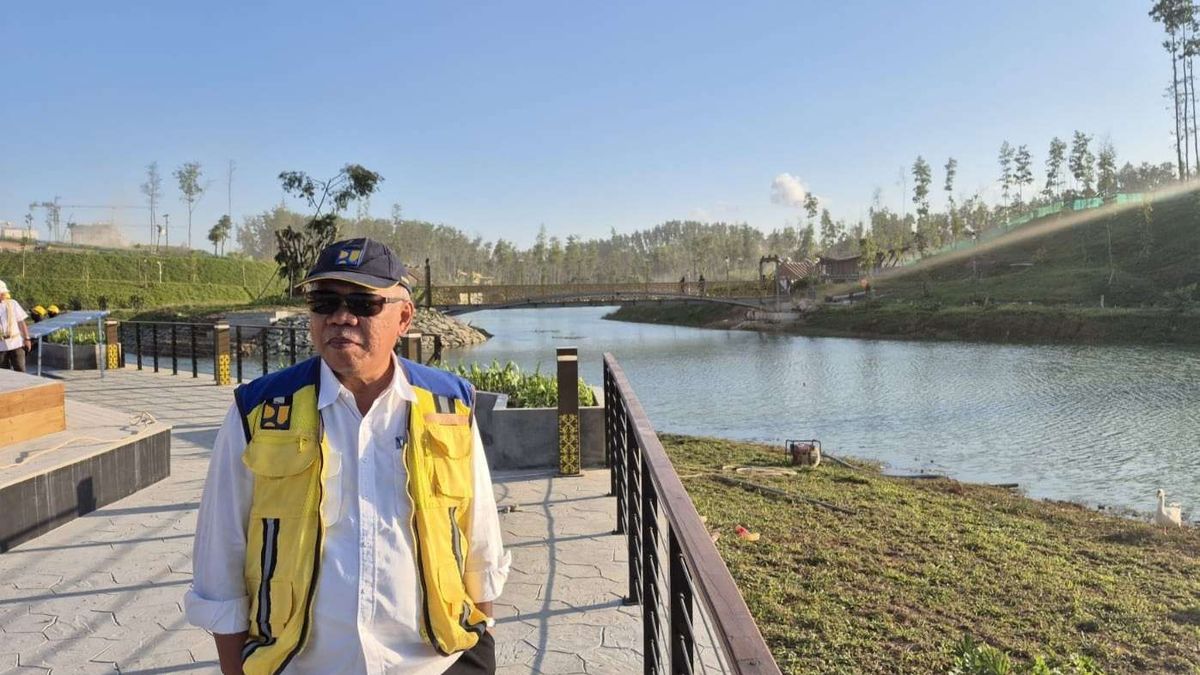 Percantik IKN, Menteri Basuki: Puluhan Embung Dibangun,