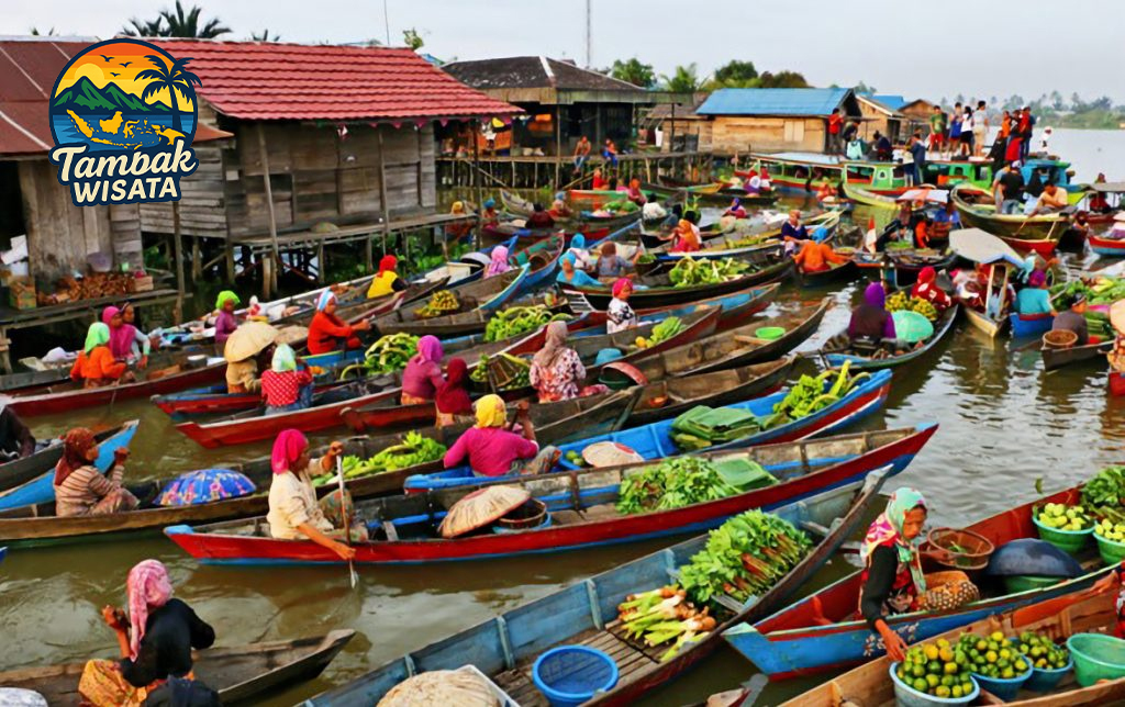 Liburan ke Pasar Terapung Lok Baintan, Wisata Air yang Menarik